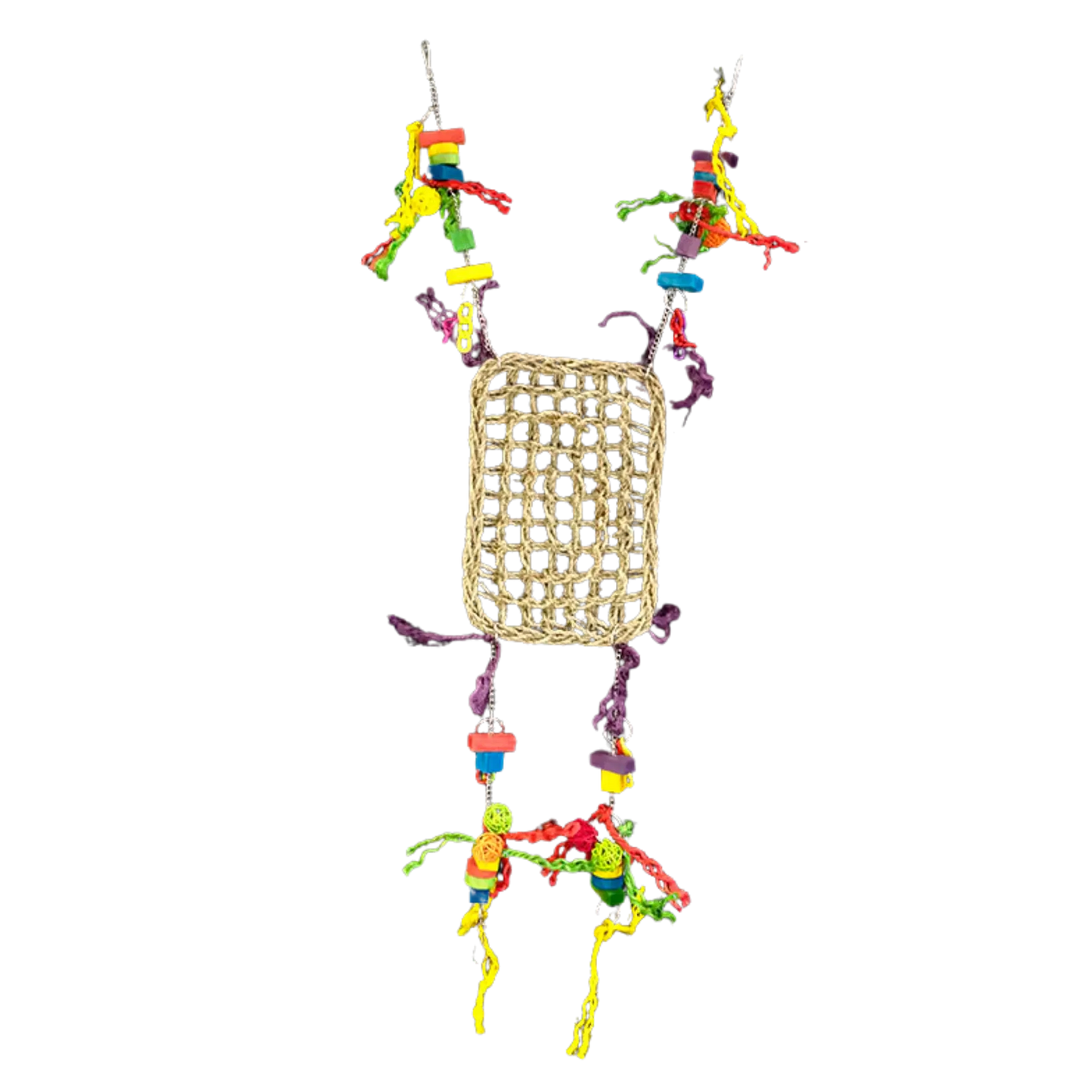 Seagrass Hanging Mat Bird Toy Lou Lou Bells Bird Toys
