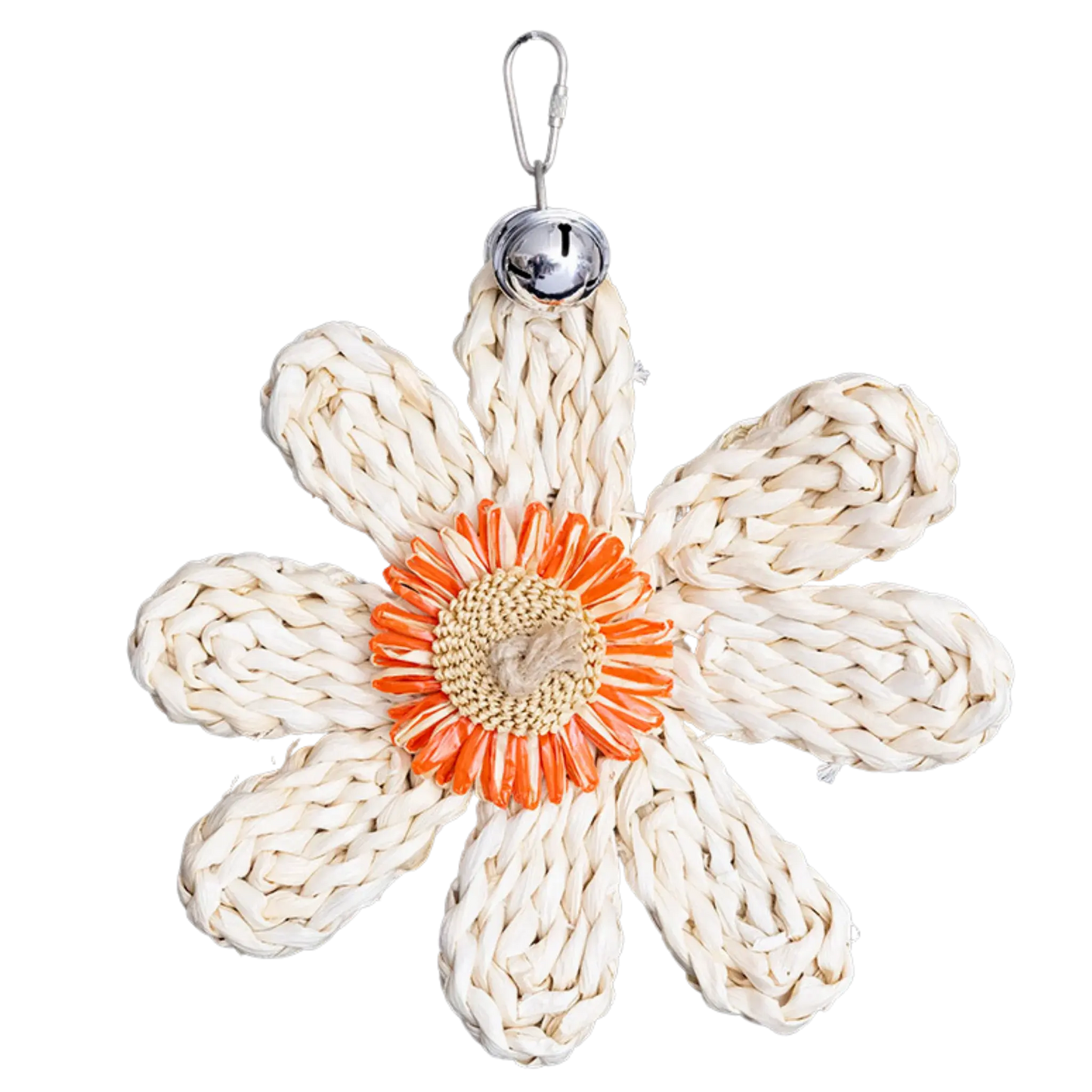 Shredable Flower Bird Toy Lou Lou Bells Bird Toys