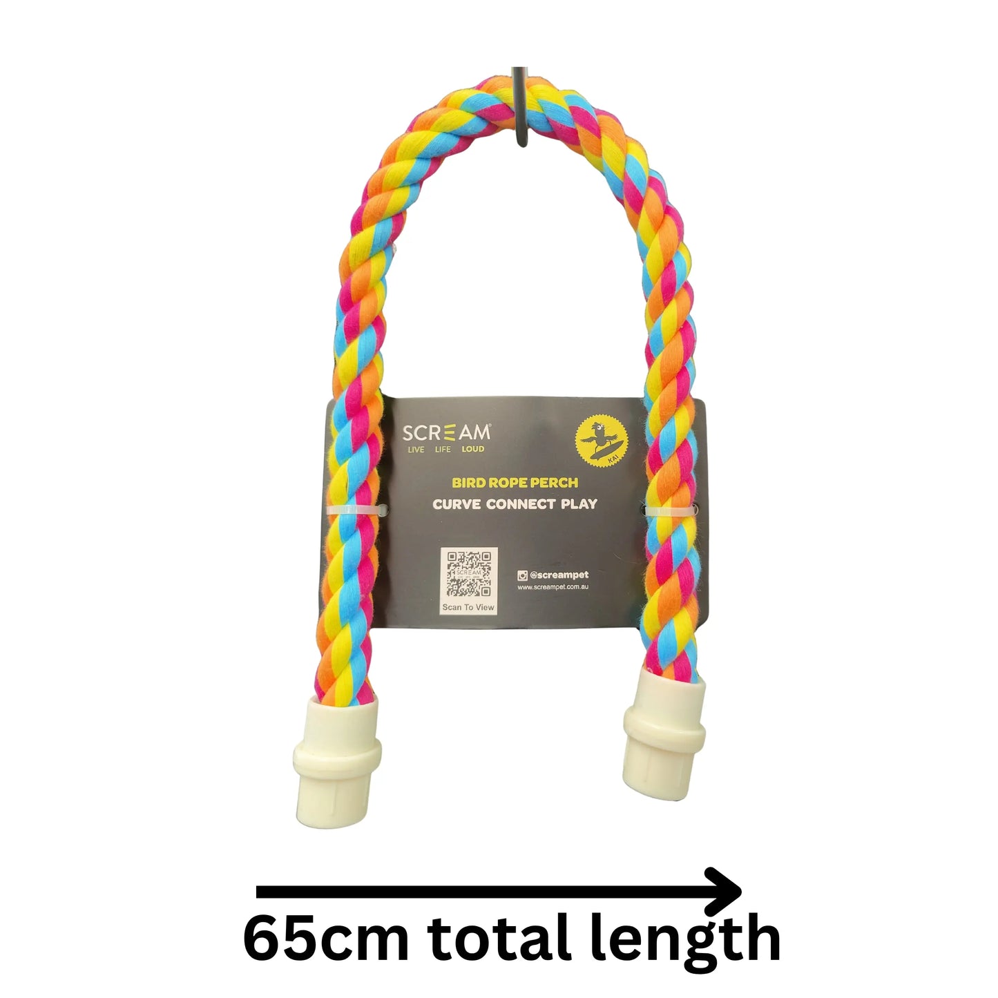 measurements of the rope perch