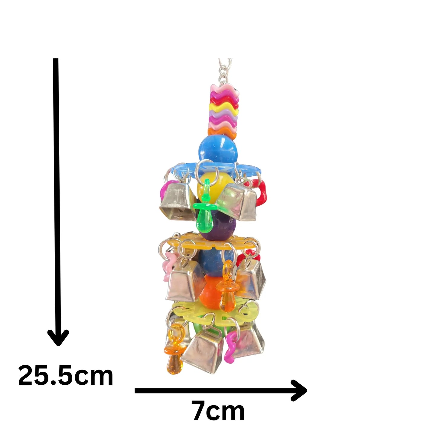 Noisy fun Bird Toy Lou Lou Bells Bird Toys