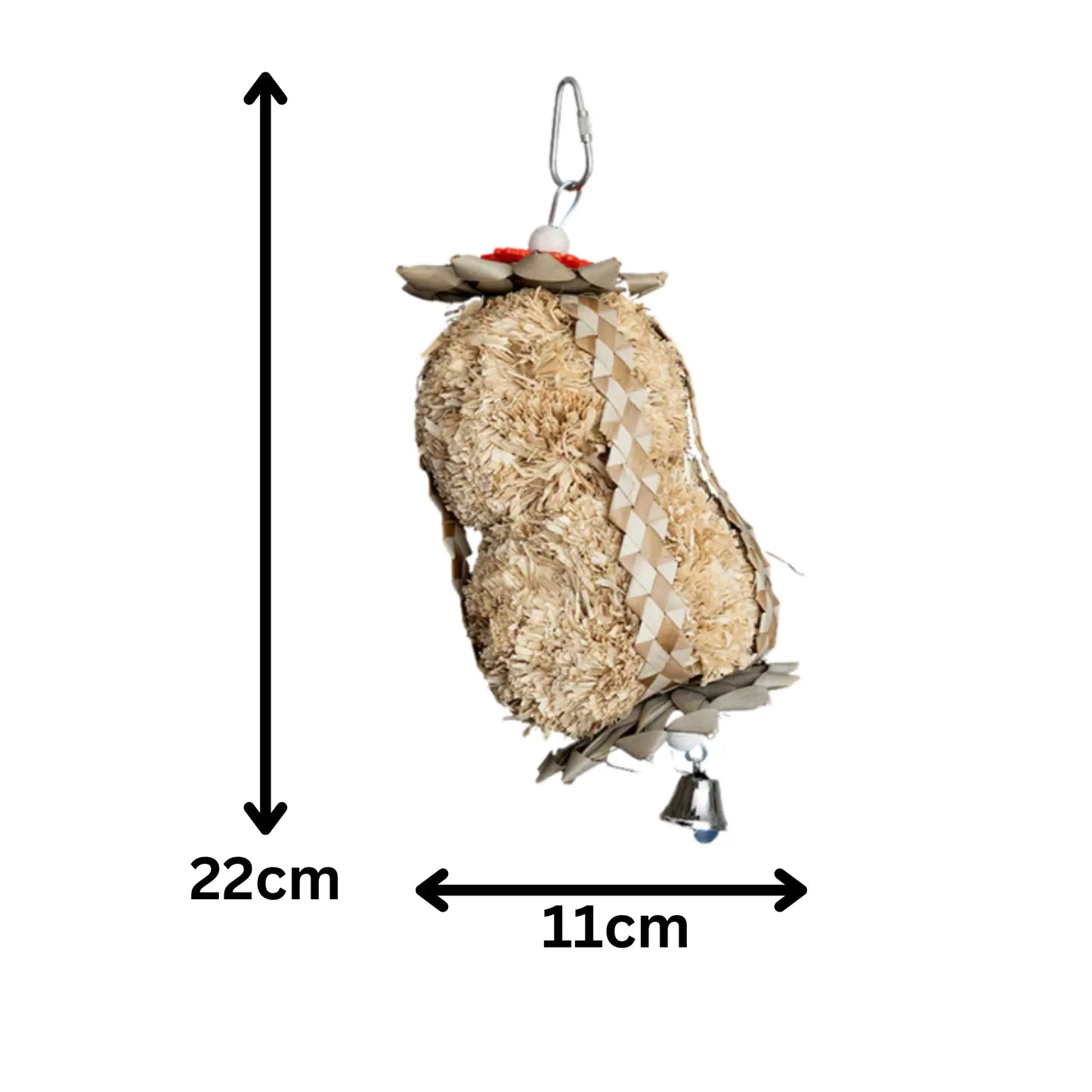 Shredaballs Bird Toy Lou Lou Bells Bird Toys