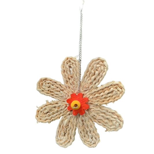 Shredable Flower Bird Toy Lou Lou Bells Bird Toys