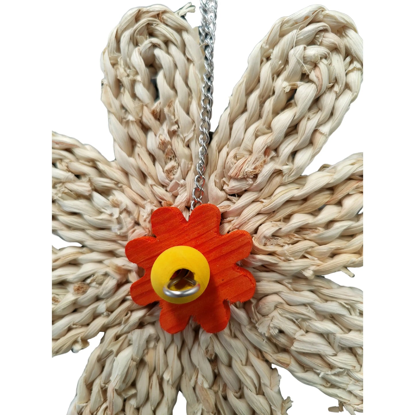 Shredable Flower Bird Toy Lou Lou Bells Bird Toys