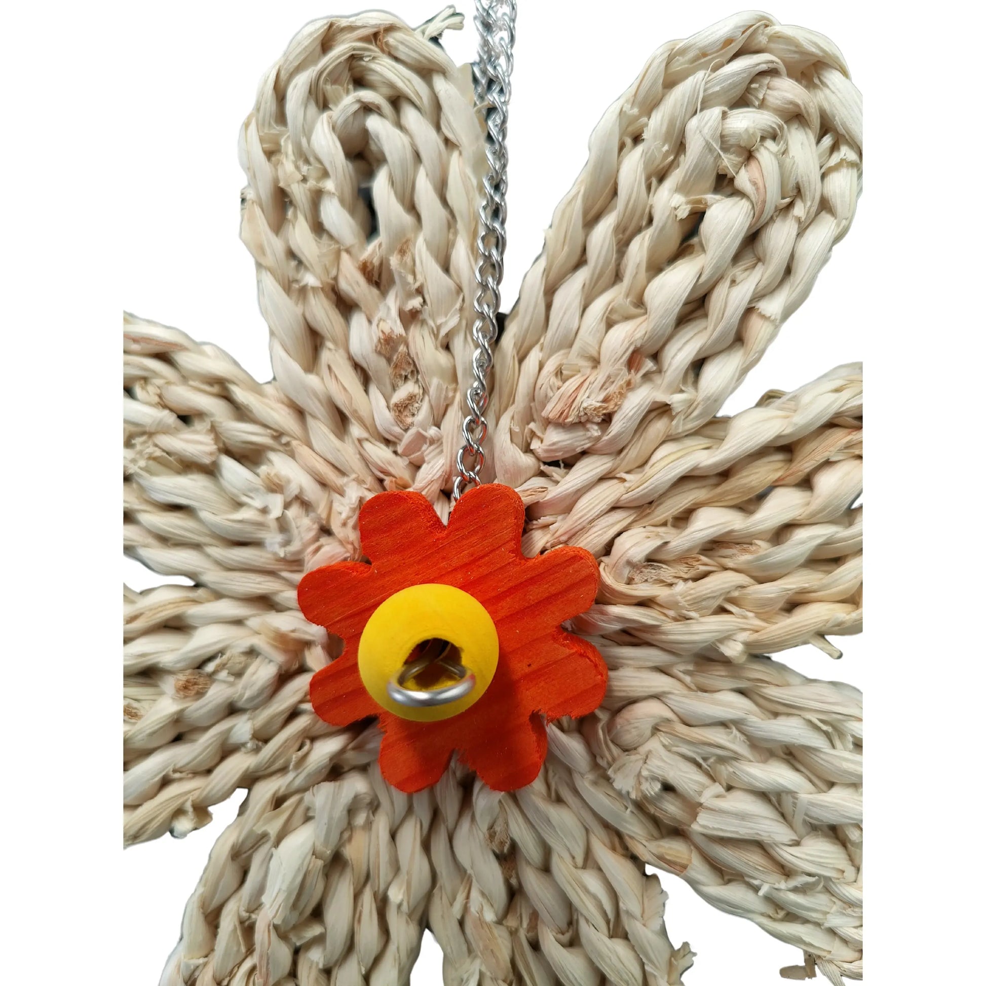 Shredable Flower Bird Toy Lou Lou Bells Bird Toys