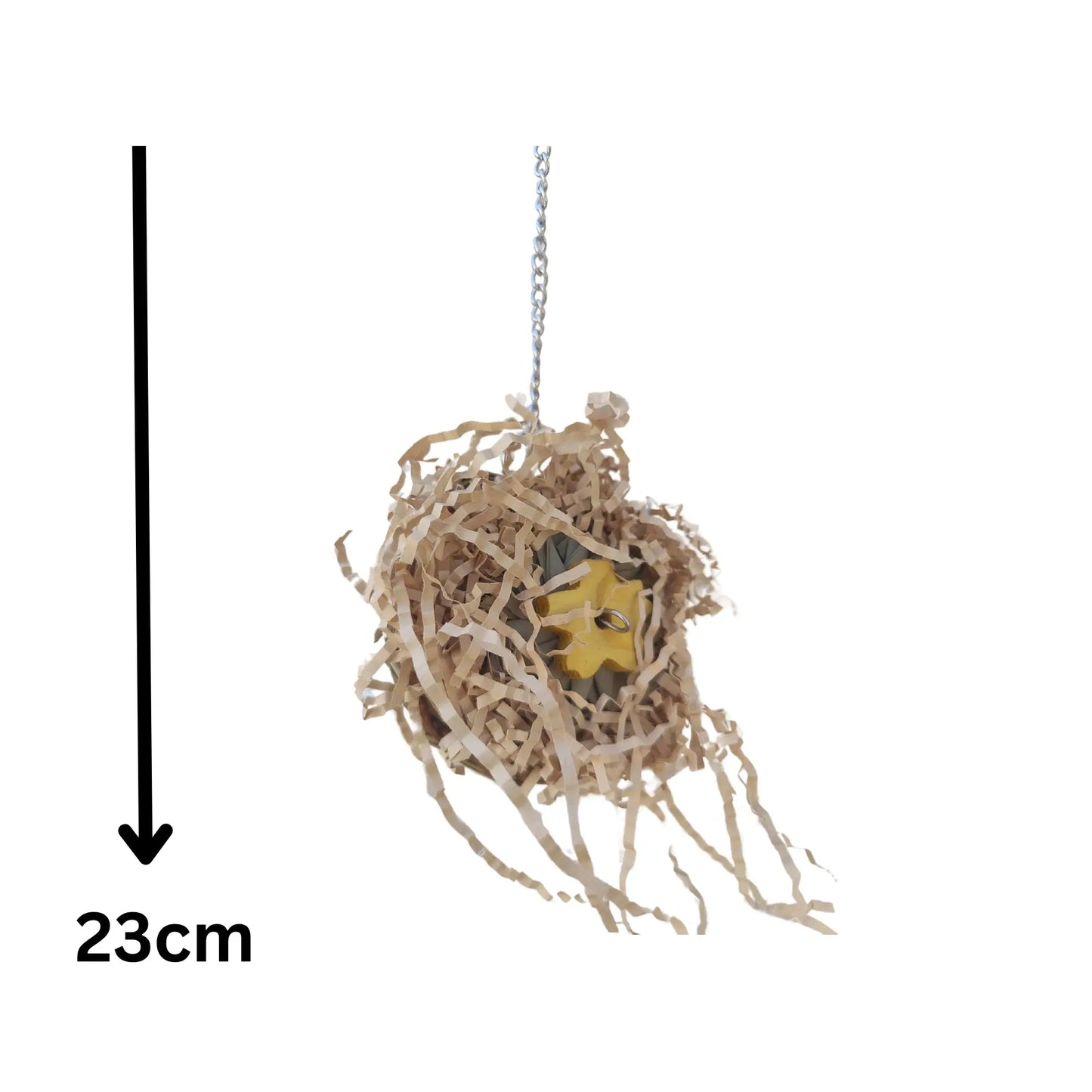 Side Nest Shred Bird Toy Lou Lou Bells Bird Toys