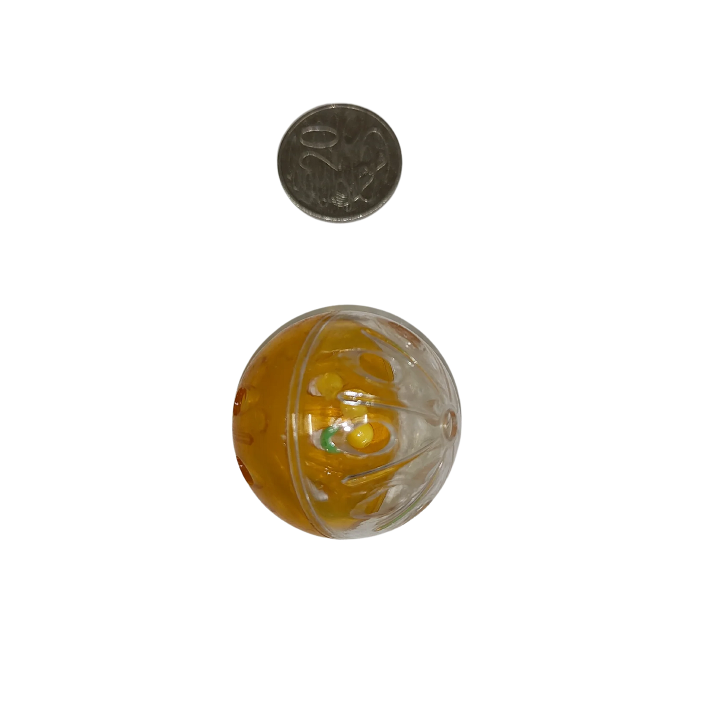 Small Ball with Beads Foot Toy Lou Lou Bells Bird Toys