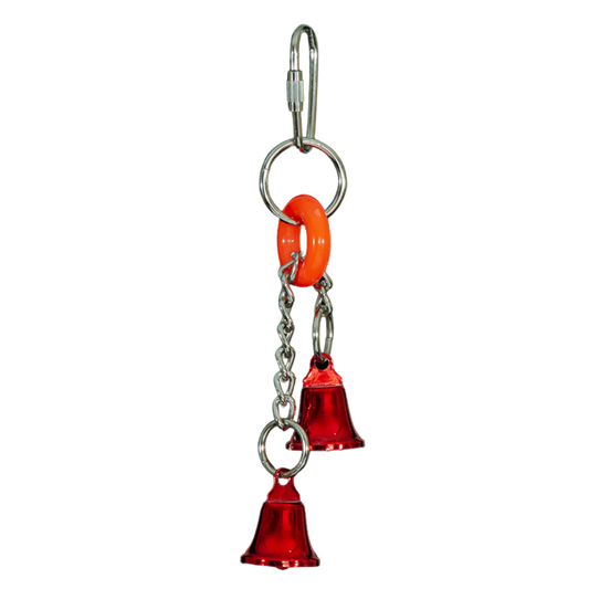 Small Bell Pull Bird Toy Lou Lou Bells Bird Toys