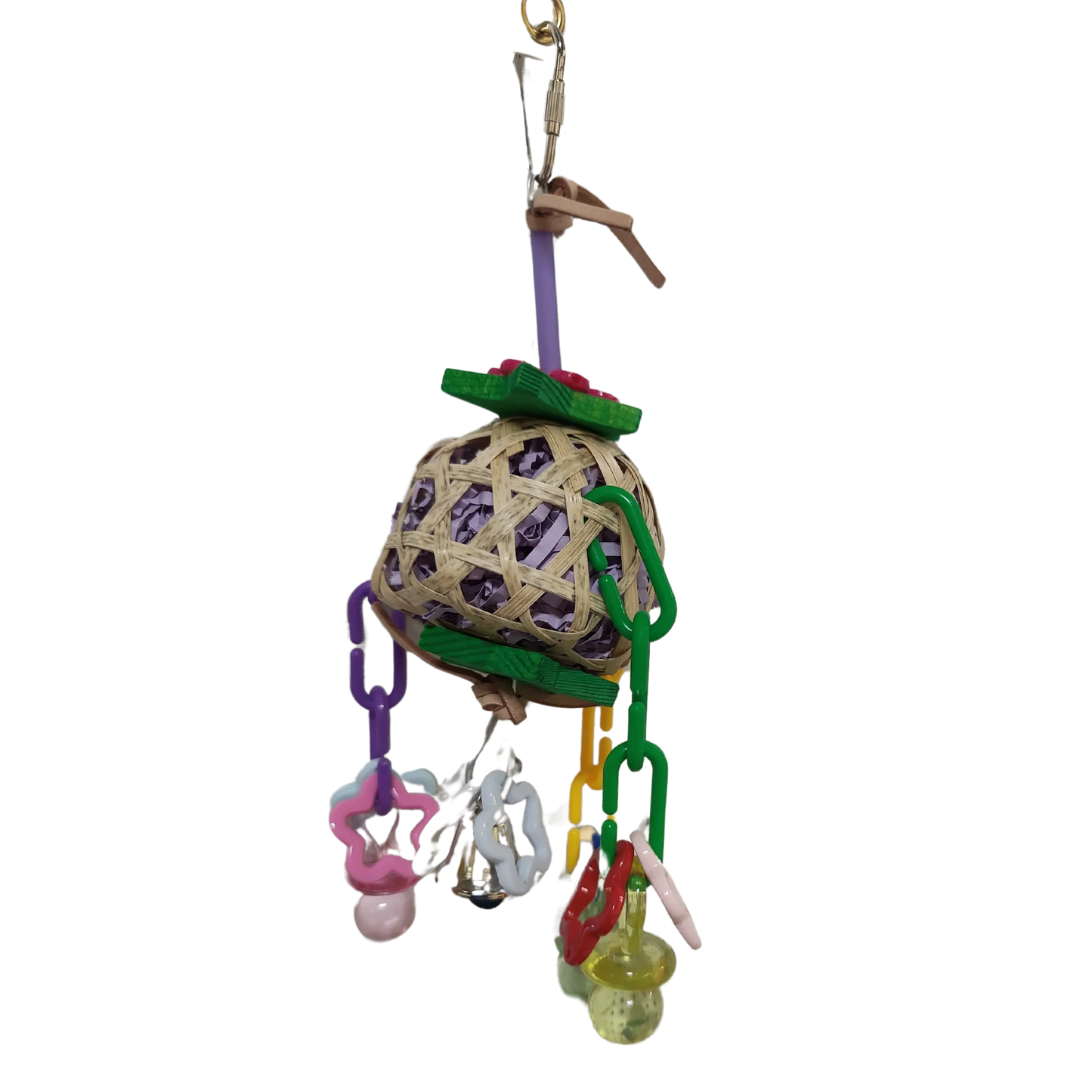 Small Dangly Bird Toy Lou Lou Bells Bird Toys