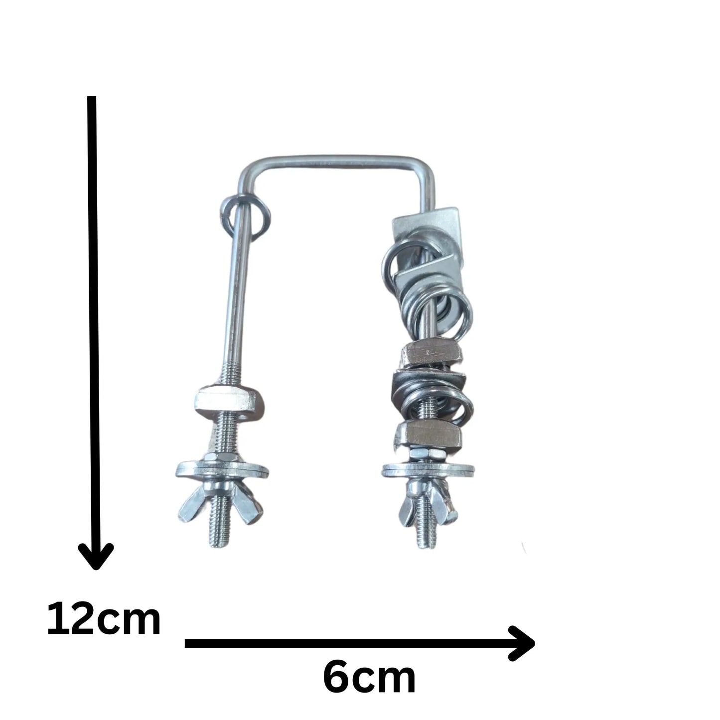 Small Stainless Steel Moving Bits Bird Toy Lou Lou Bells Bird Toys