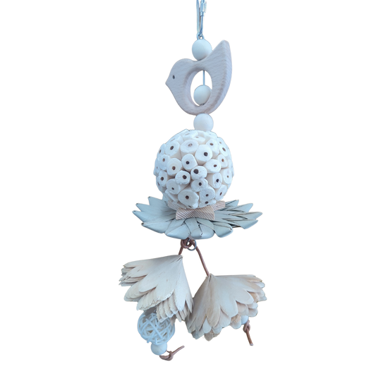 natural parts sola ball and bird bird toy