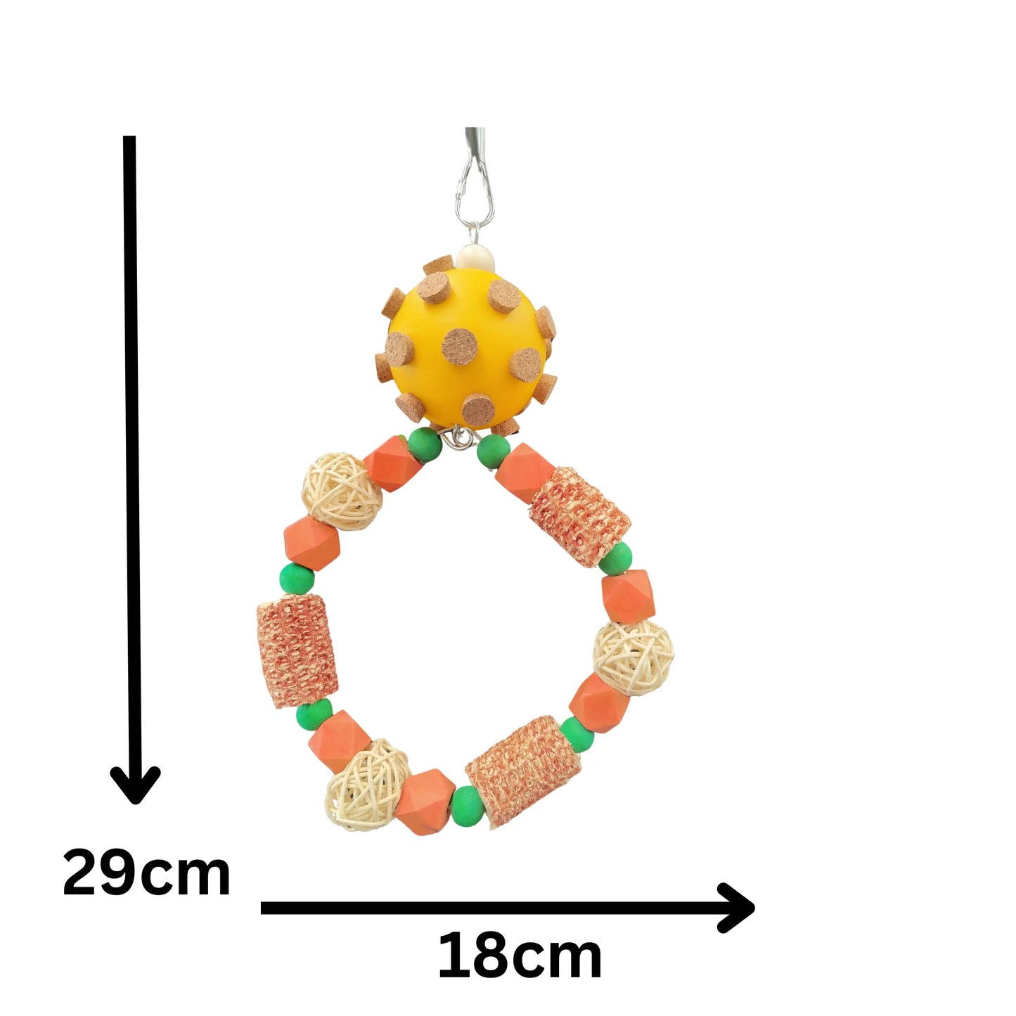 Space Odyssey Bird Toy Lou Lou Bells Bird Toys