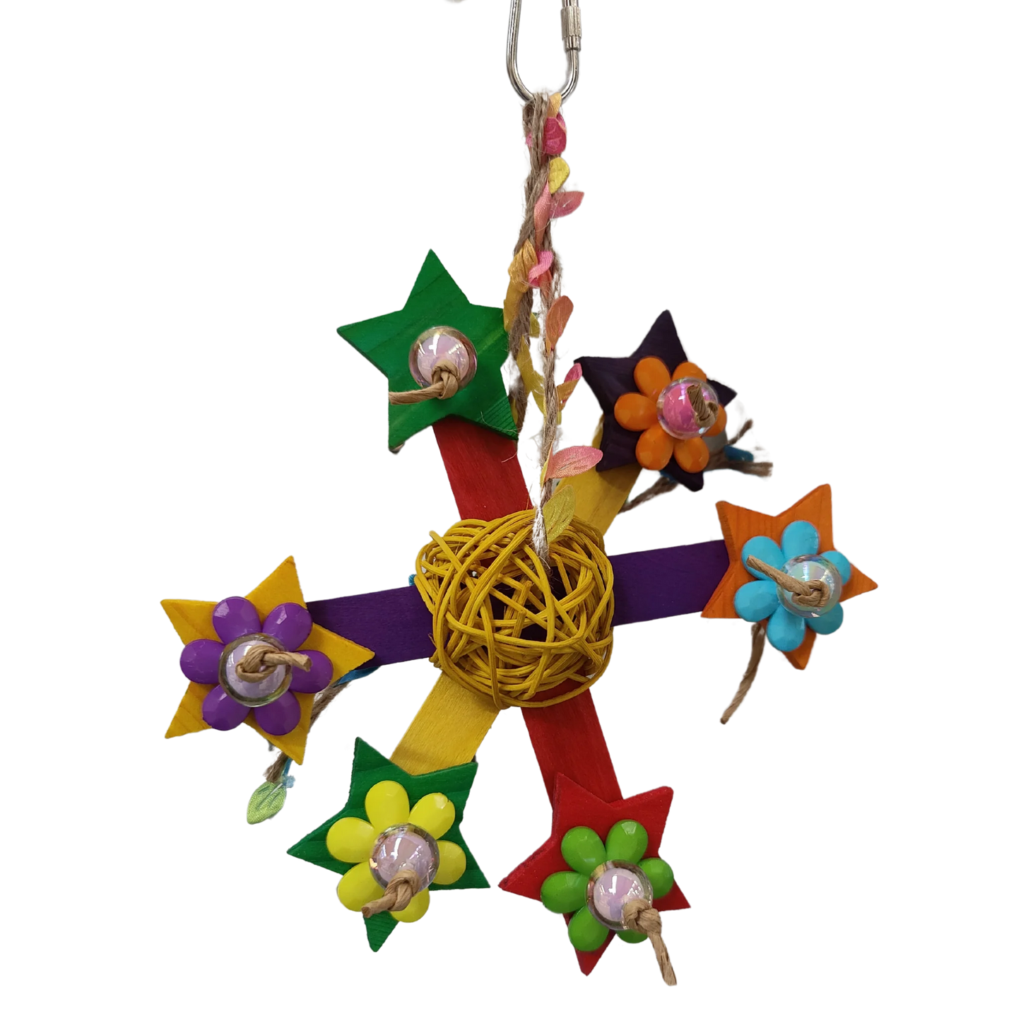 Spin Stars Bird Toy Lou Lou Bells Bird Toys
