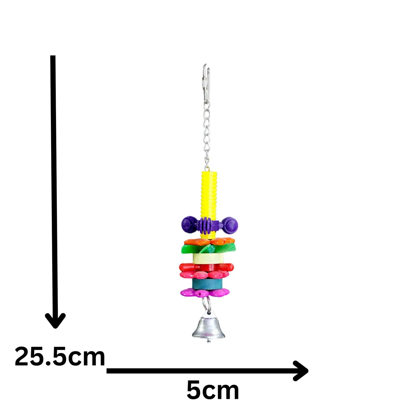 Spinner and More Bird Toy Lou Lou Bells Bird Toys