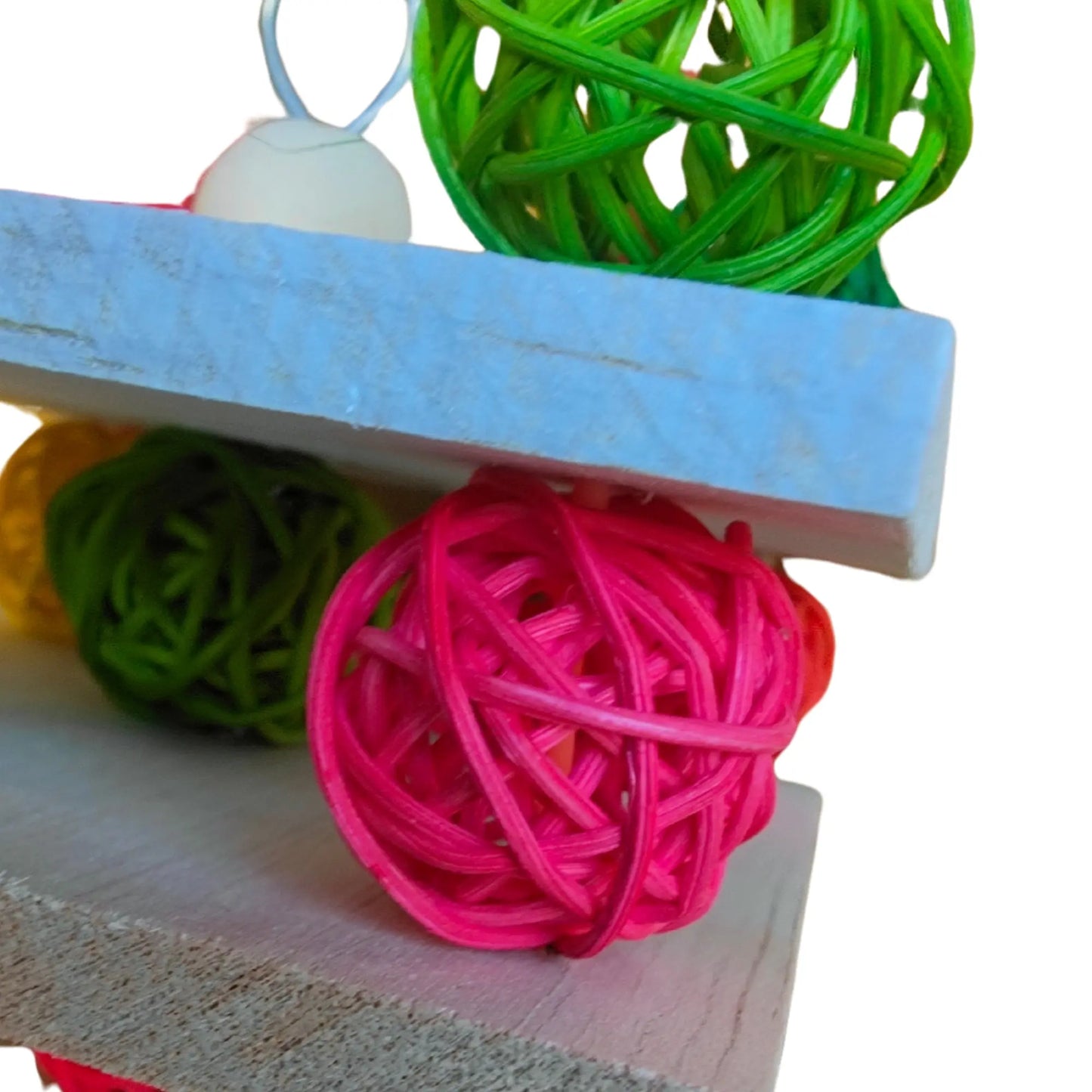 close up stack it bird toy