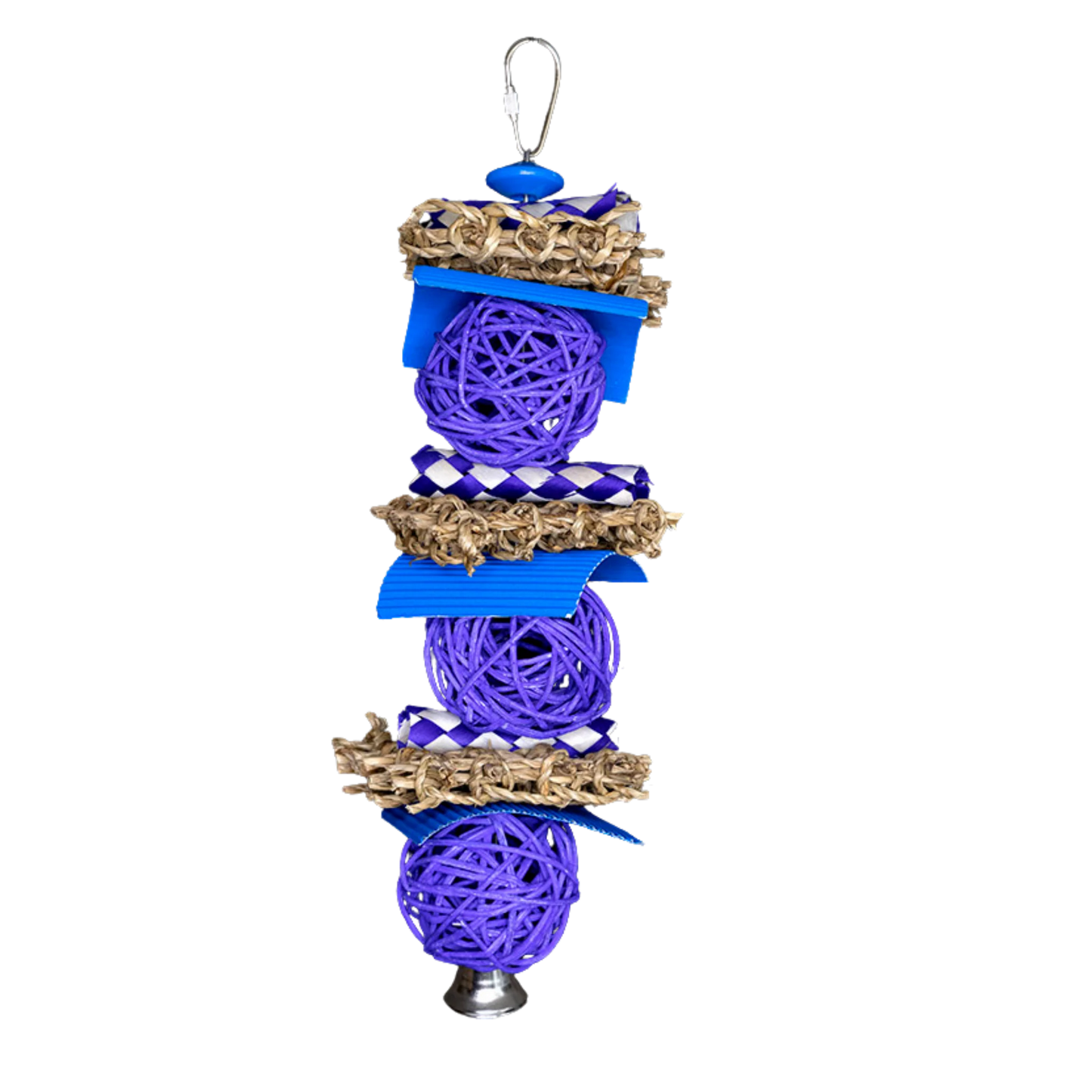 Tripple MaK Bird Toy Lou Lou Bells Bird Toys