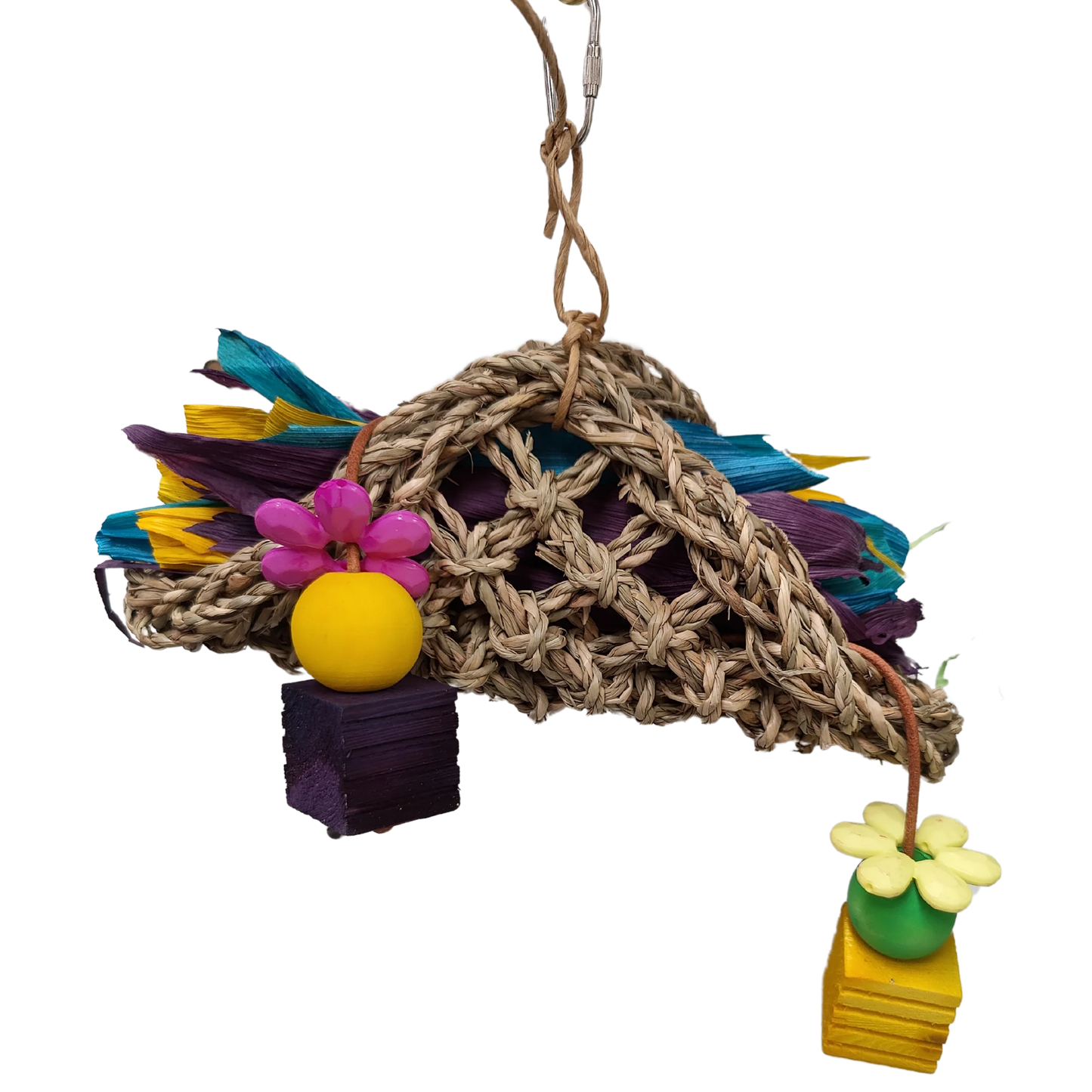 Taco Mat with Paper Bird Toy Lou Lou Bells Bird Toys
