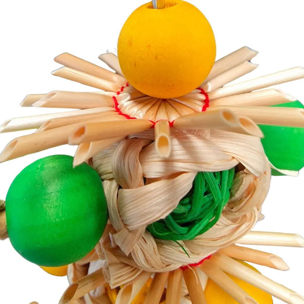 close up of the tiny tot bird toy