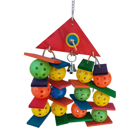 Triangle Dangle Bird Toy Lou Lou Bells Bird Toys