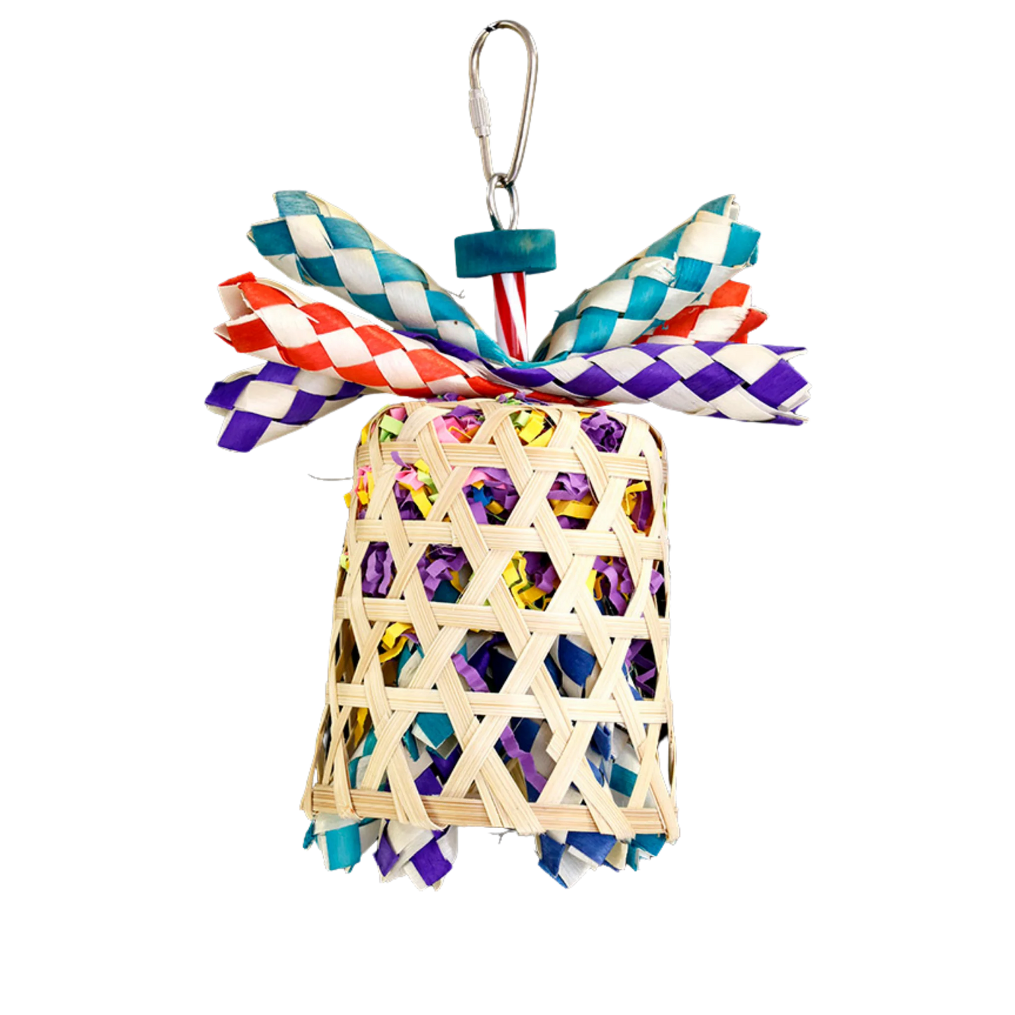 Upside Down Shredable Cup Bird Toy Lou Lou Bells Bird Toys