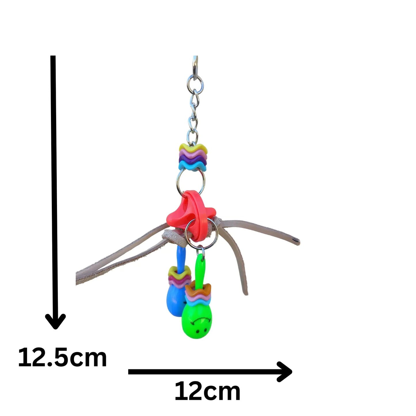 Wiggle and Shake Bird Toy Lou Lou Bells Bird Toys