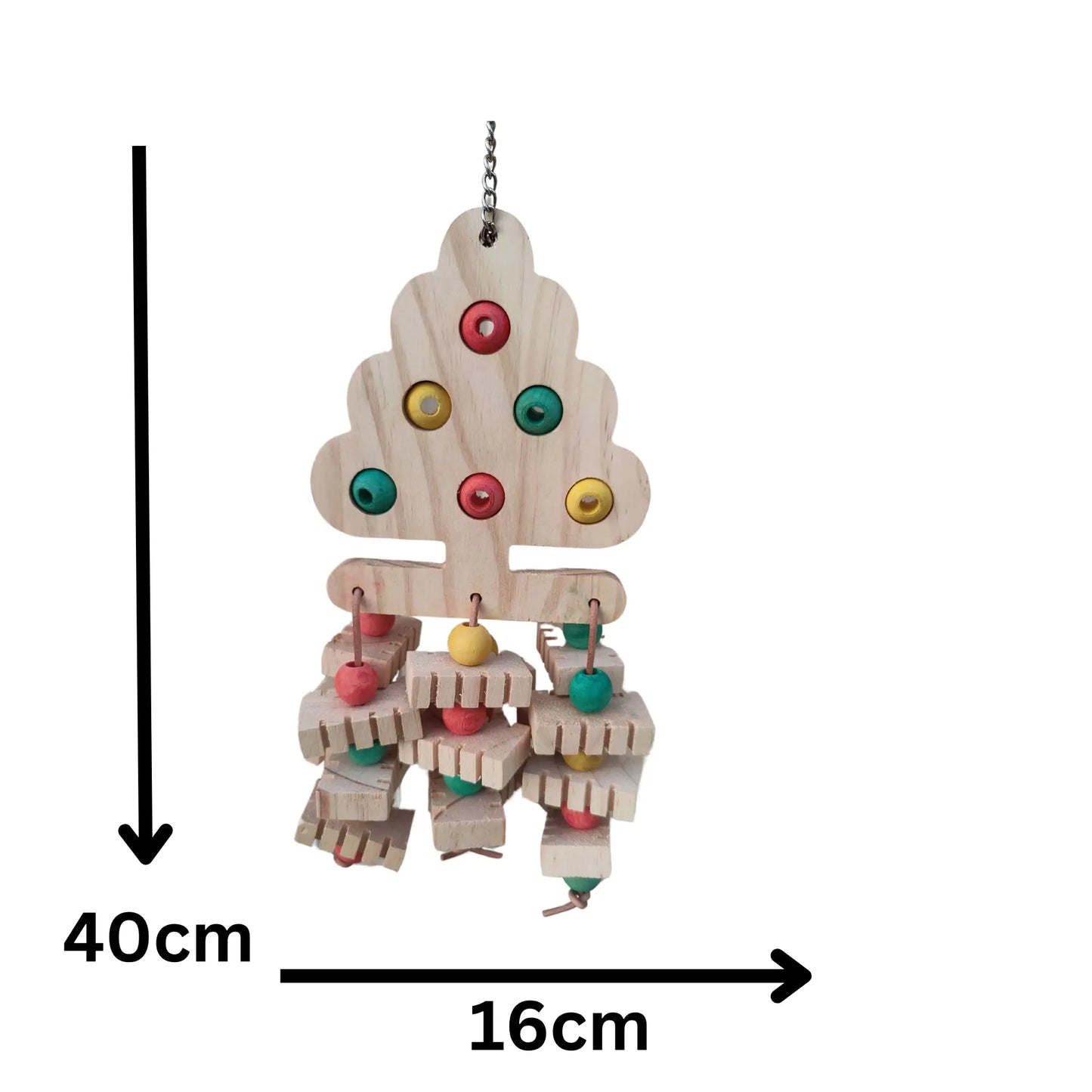 Xmas Tree Small Bird Toy Lou Lou Bells Bird Toys