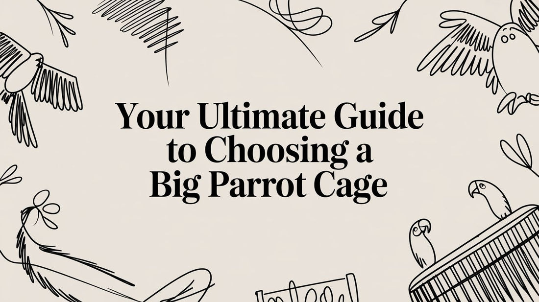 Your Ultimate Guide to Choosing a Big Parrot Cage Lou Lou Bells Bird Toys