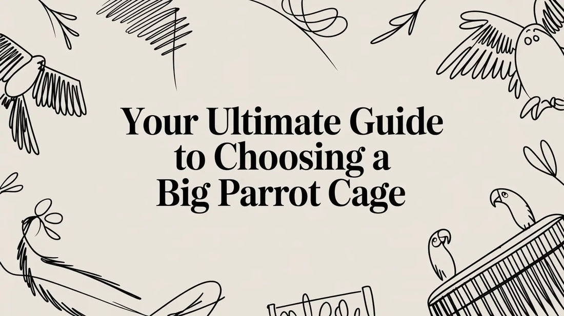 Your Ultimate Guide to Choosing a Big Parrot Cage Lou Lou Bells Bird Toys