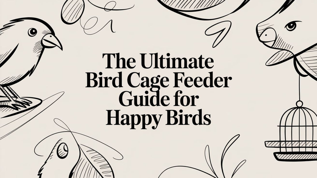 The Ultimate Bird Cage Feeder Guide for Happy Birds Lou Lou Bells Bird Toys