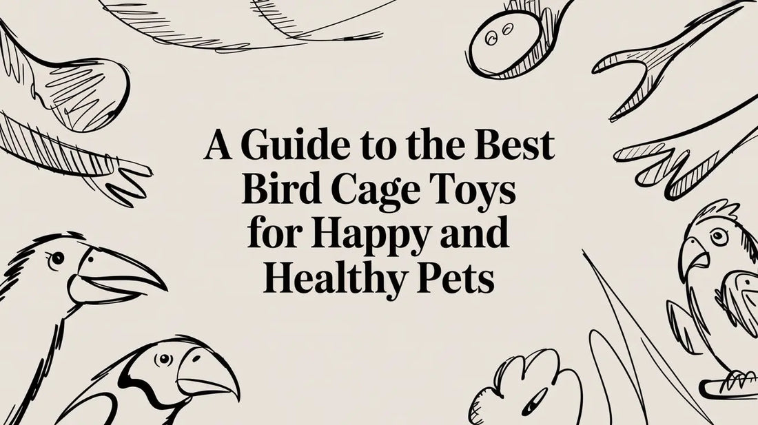 A Guide to the Best Bird Cage Toys for Happy and Healthy Pets Lou Lou Bells Bird Toys