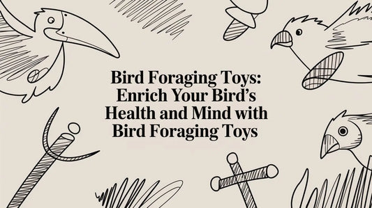 Bird Foraging Toys: Enrich Your Bird's Health and Mind Lou Lou Bells Bird Toys
