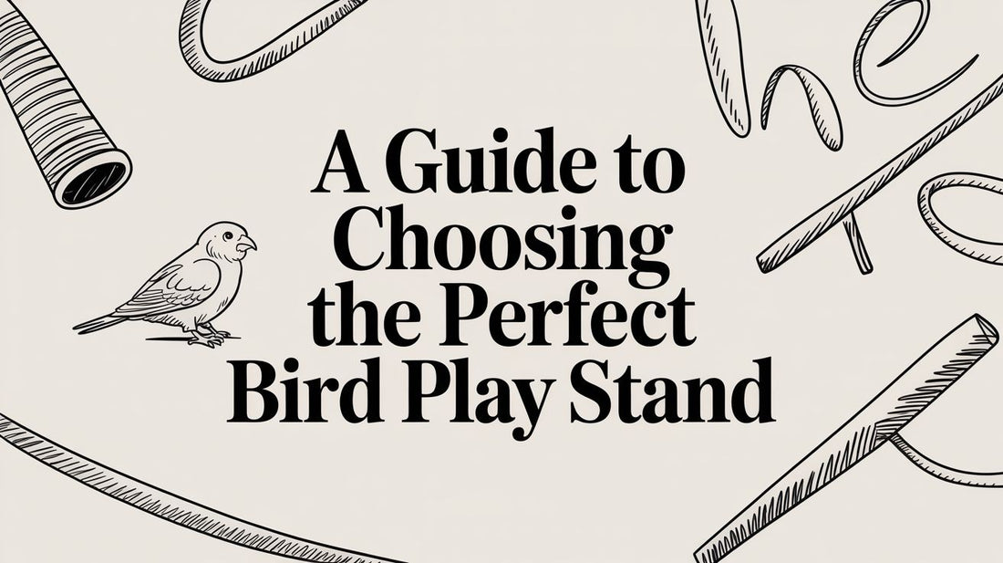 A Guide to Choosing the Perfect Bird Play Stand