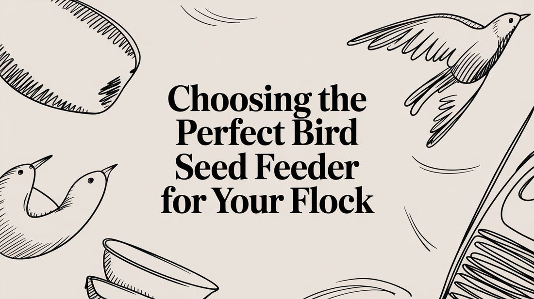Choosing The Perfect Bird Seed Feeder For Your Flock Lou Lou Bells Bird Toys