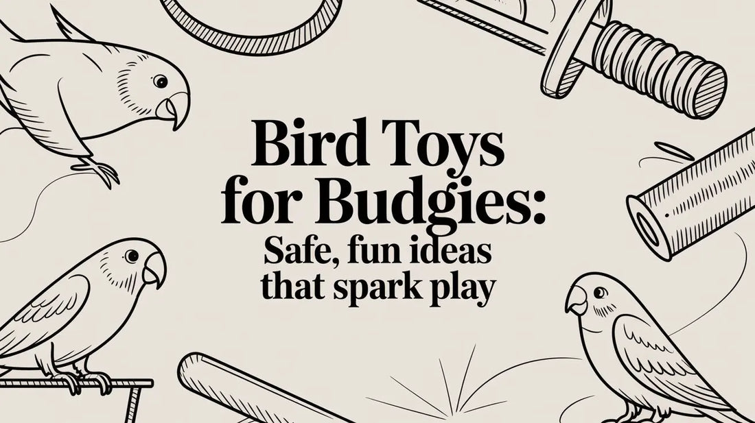Bird Toys for Budgies: Safe, Fun Ideas That Spark Play Lou Lou Bells Bird Toys