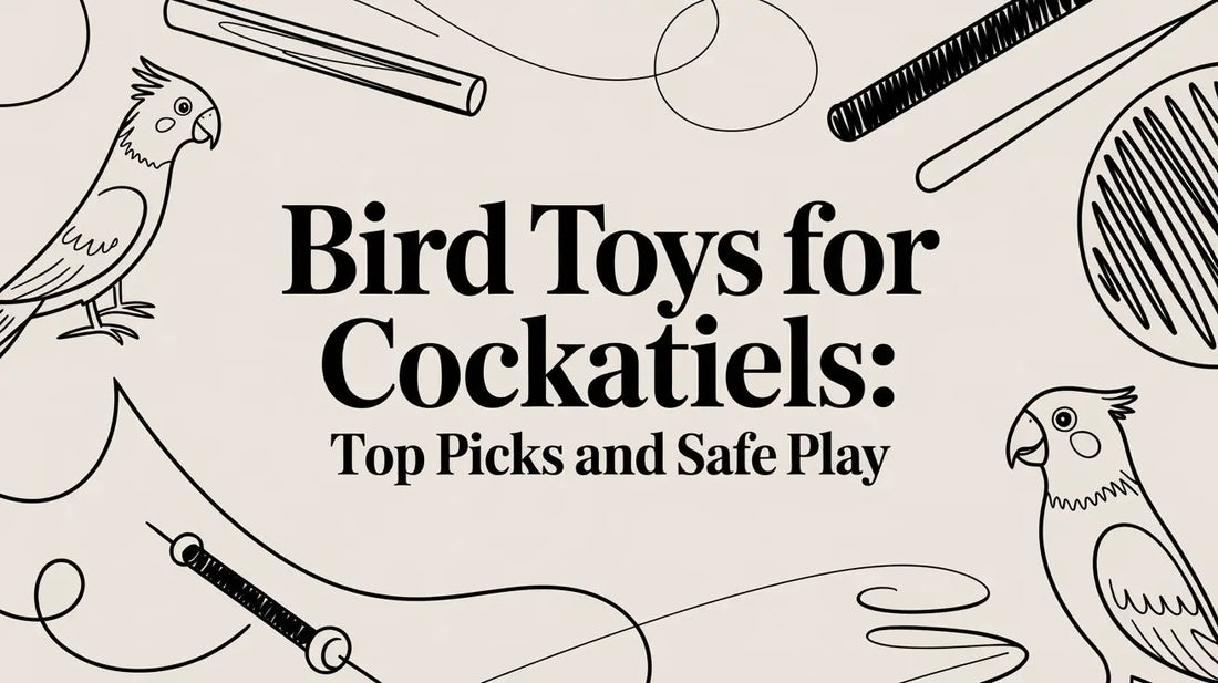 Bird Toys for Cockatiels: Top Picks and Safe Play Lou Lou Bells Bird Toys