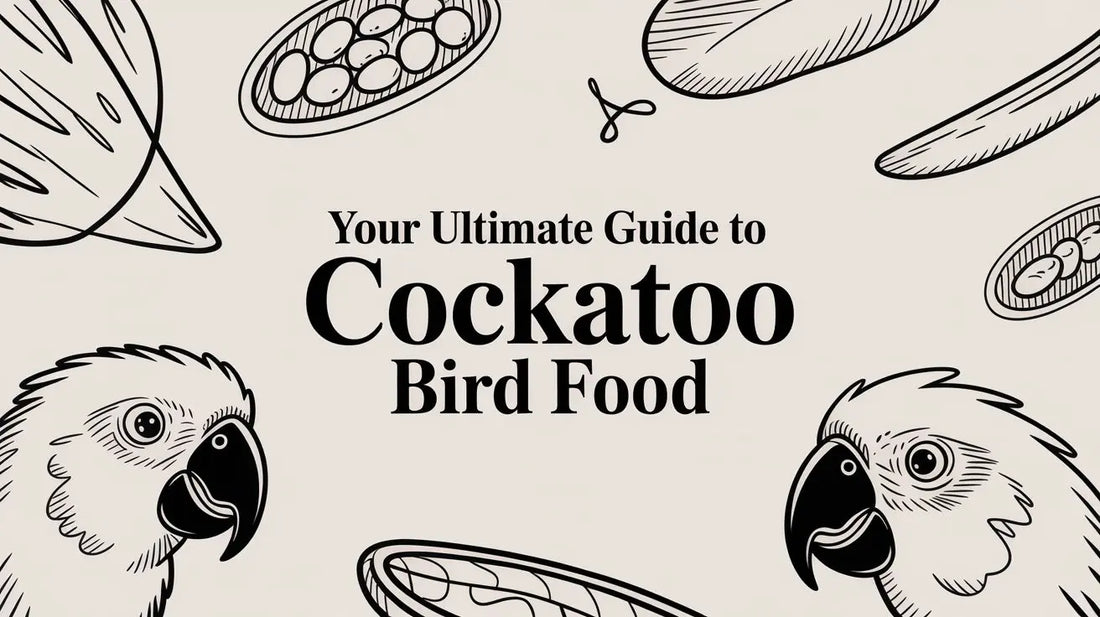 Your Ultimate Guide to Cockatoo Bird Food Lou Lou Bells Bird Toys