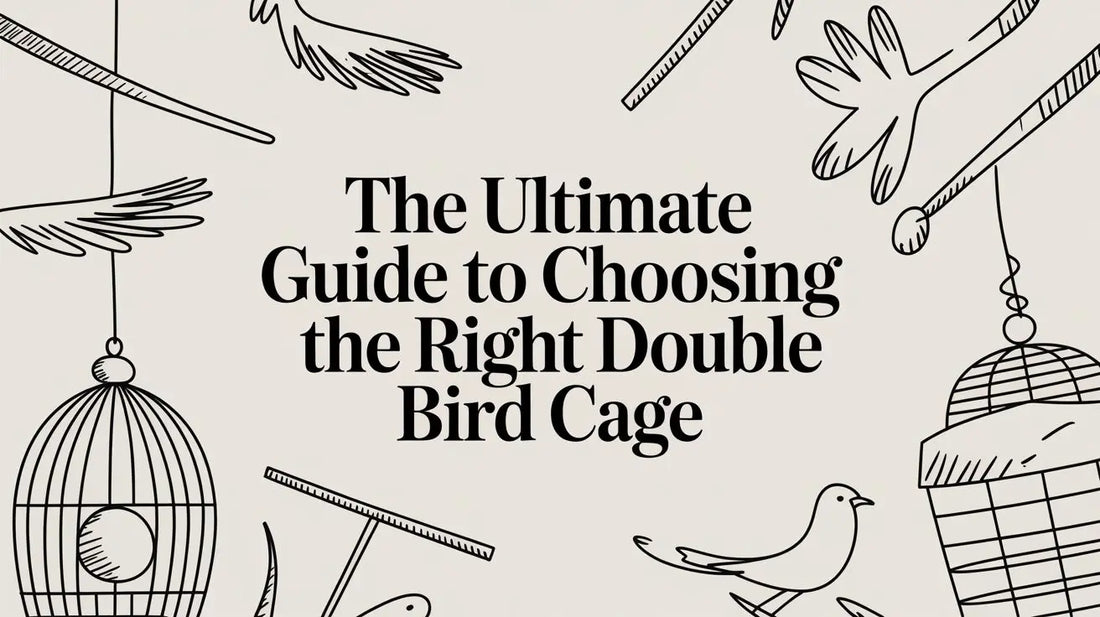 The Ultimate Guide to Choosing the Right Double Bird Cage Lou Lou Bells Bird Toys