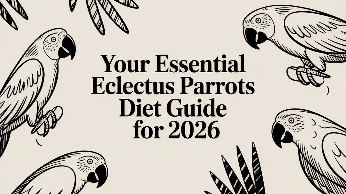 Your Essential Eclectus Parrot Diet Guide Lou Lou Bells Bird Toys