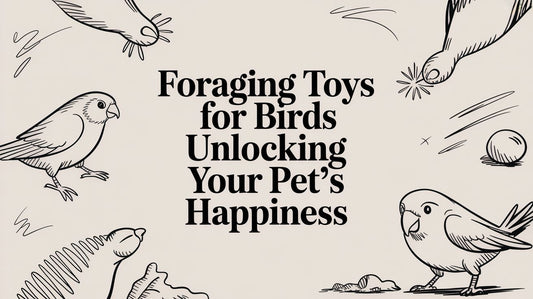 Foraging Toys for Birds Unlocking Your Pet's Happiness