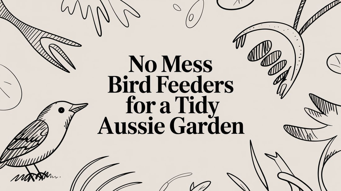 No Mess Bird Feeders for a Tidy Aussie Garden