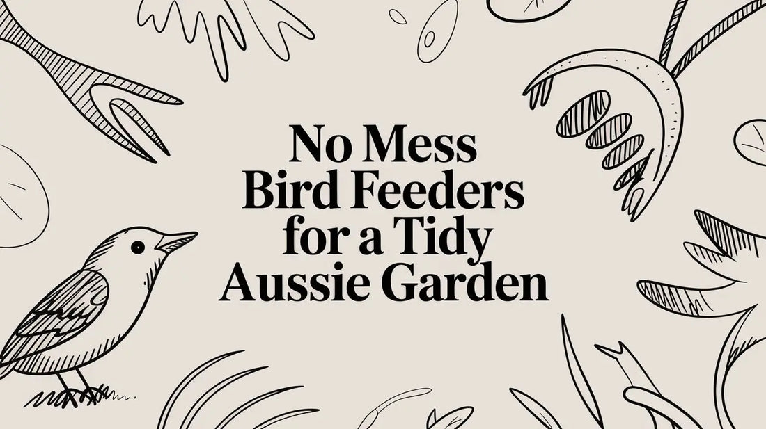 No Mess Bird Feeders for a Tidy Aussie Garden Lou Lou Bells Bird Toys