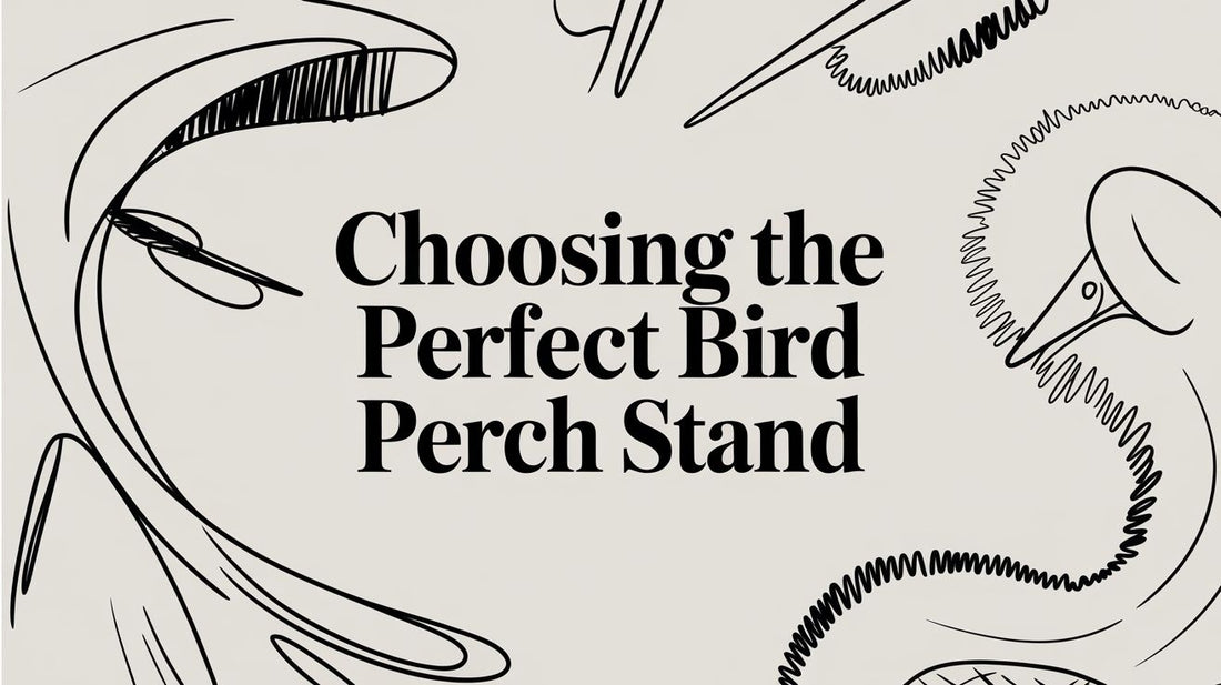 Choosing the Perfect Bird Perch Stand