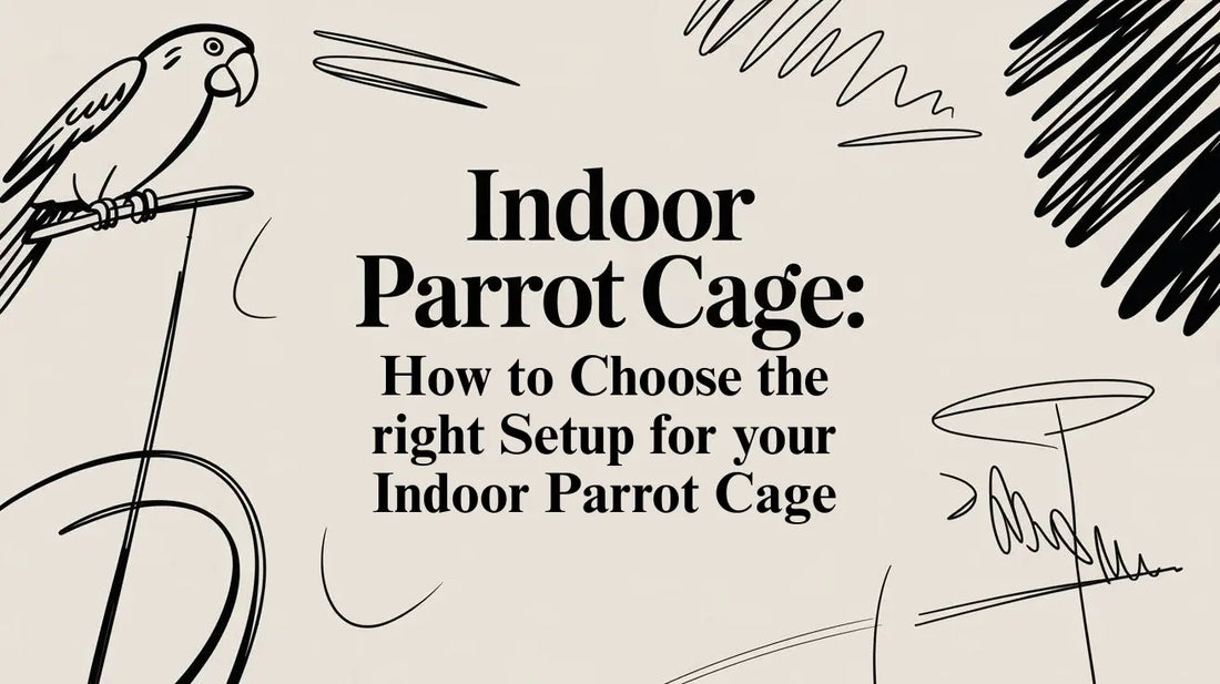 Indoor Parrot Cage: How to Choose the Right Setup for Your indoor parrot cage Lou Lou Bells Bird Toys