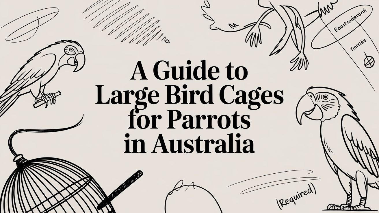 Picture Idea: A Guide To Large Bird Cages For Parrots In Australia