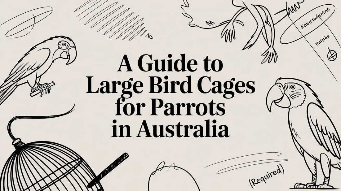 A Guide to Large Bird Cages for Parrots in Australia Lou Lou Bells Bird Toys