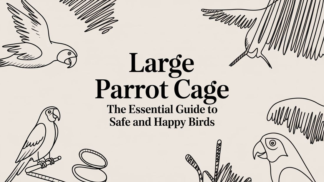Large parrot cage: The Essential Guide to Safe and Happy Birds