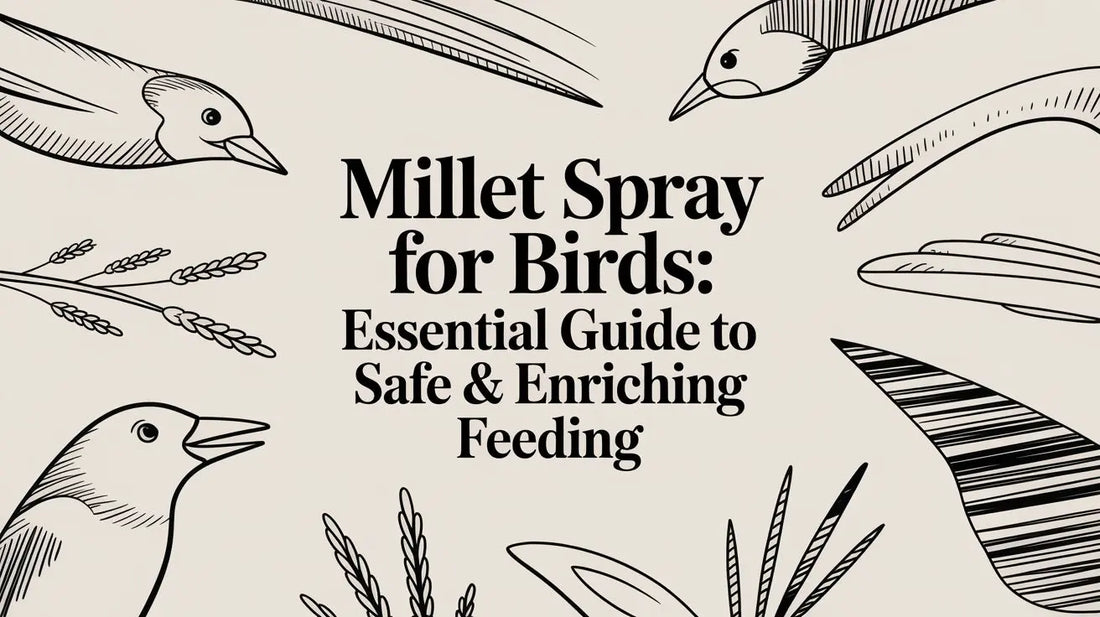 Millet Spray for Birds: A Guide to Safe & Enriching Feeding Lou Lou Bells Bird Toys