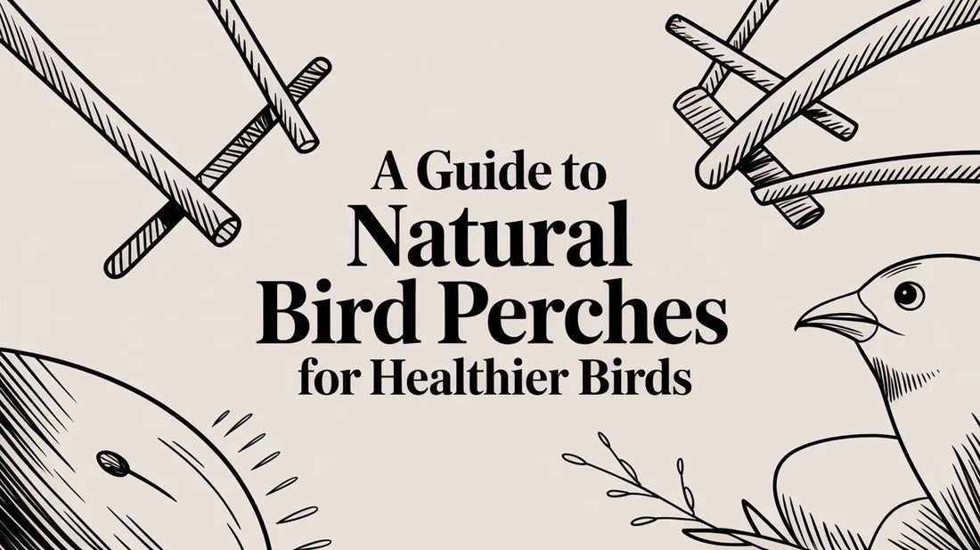 A Guide to Natural Bird Perches for Healthier Birds Lou Lou Bells Bird Toys