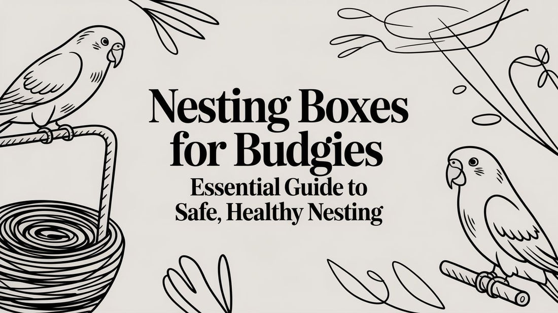 Nesting Boxes for Budgies: Essential Guide to Safe, Healthy Nesting Lou Lou Bells Bird Toys