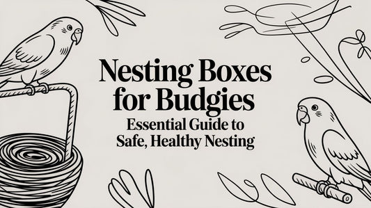 Nesting Boxes for Budgies: Essential Guide to Safe, Healthy Nesting Lou Lou Bells Bird Toys