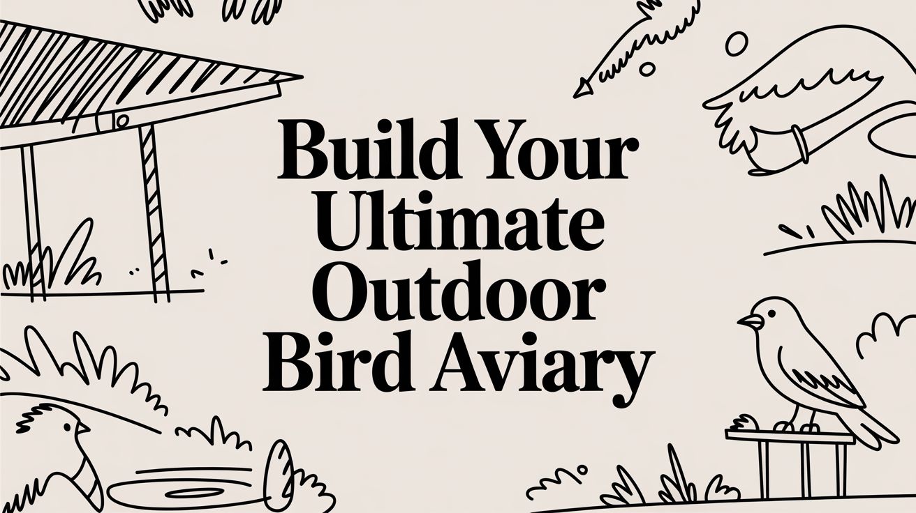 Picture Idea: Build Your Ultimate Outdoor Bird Aviary Lou Lou Bells Bird